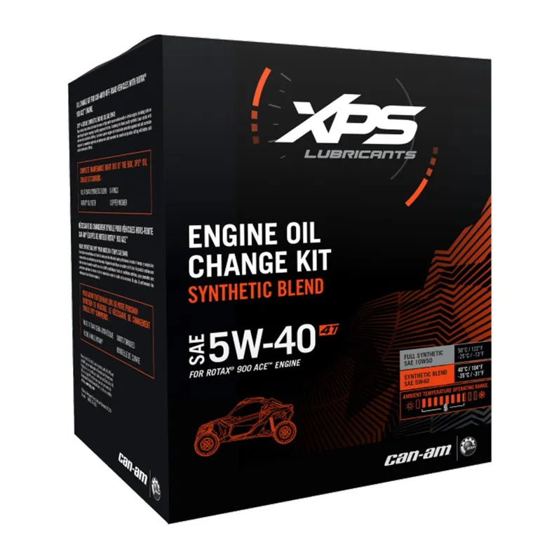 CAN-AM OIL CHANGE KIT 5W40 900 CC